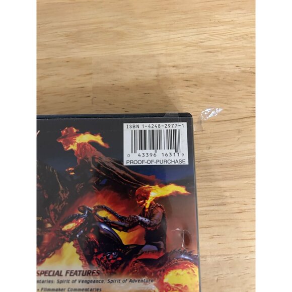 Ghost Rider 2007 DVD Action Adventure Nicolas Cage Eva Mendes Marvel Pre-Owned - Picture 4 of 4